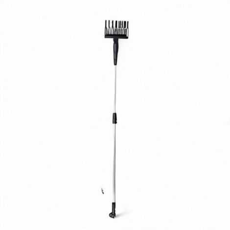 Abbacchiatore scuotitore elettrico 400 Watt con asta telescopica in alluminio per raccolta olive (1/4)