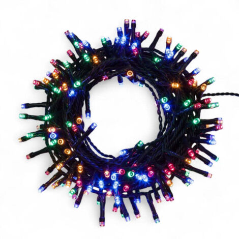 RJEDL 2500mAh Solari Luci di Natale da Esterno,25+5M 800LED Impermeabile Luci Natalizie da Cascata,Con 8 Modalità &Timer e Memoria Luci di Natale da Esterno per Balcone Finestra Casa Ringhiera