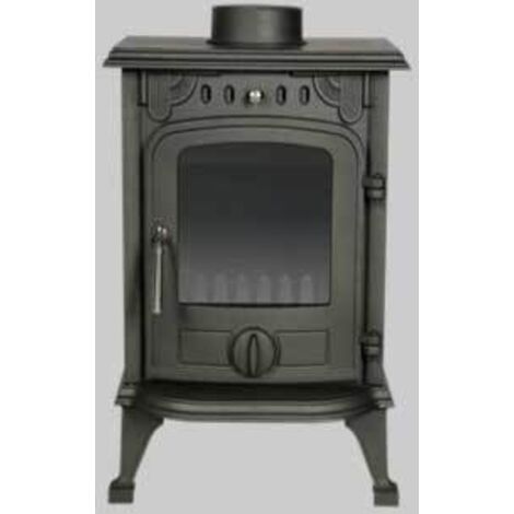 Stufa a legna in ghisa vesuvio ideal star 438x324x609 mm