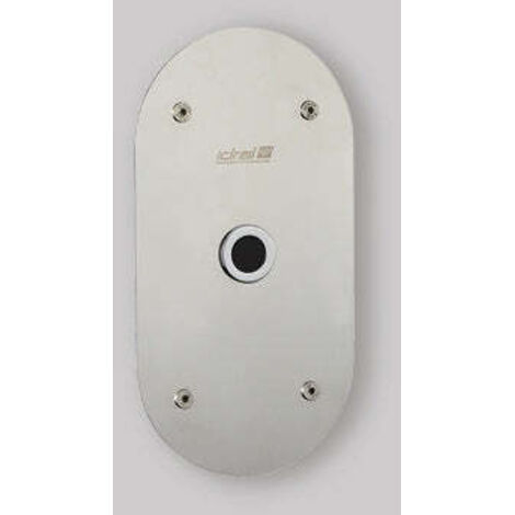 Gruppo Orinatoio Da Incasso Singolo Con Comando A Fotocellula Inox Lucido - 6V (1/5)