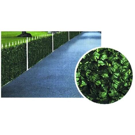 SIEPE ORNAMENTALE MT.20X1H ARTIFICIALE FOGLIE EDERA