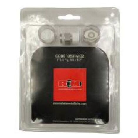 Kit universale radiatori tubolari acciaio 1" 1/4 x 1/2" flangia ø 56 105114102