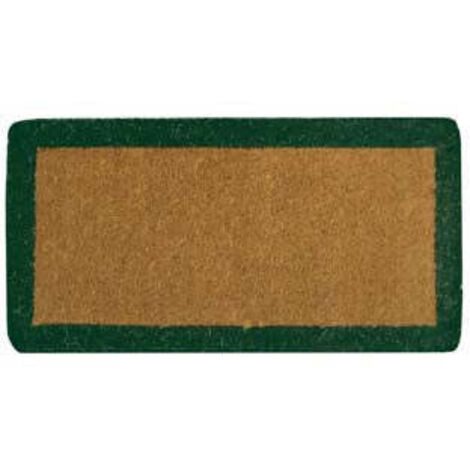 Zerbino Imperiale A Fascia Verde Spessore Mm.38 - cm.40x80, spessore mm.38