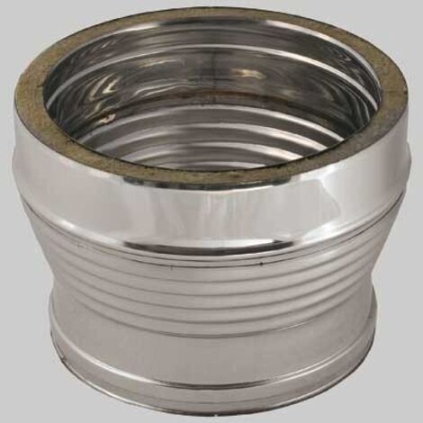 riduzione doppia parete ø 130/180 - 150/200 mm