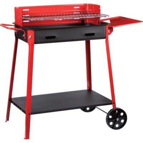 barbecue a carbonella 'supermax' con appoggio cm 60x40x85h (1/3)