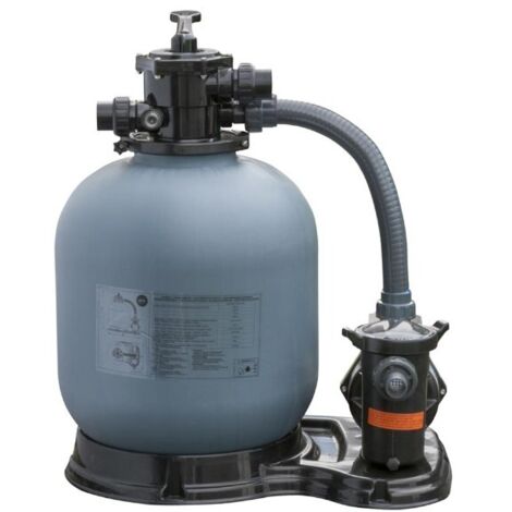 POMPA FILTRO A SABBIA PER PISCINA GRE 10000 L/H FS 550 (1/2)