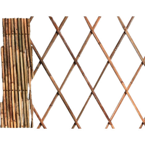 Traliccio estensibile in bamboo 90x240cm Garden Deluxe Collection - 180x240 cm