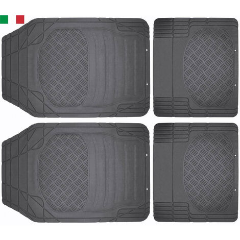 SET TAPPETI AUTO UNIVERS 4PZ GOMMA ECO (1/2)