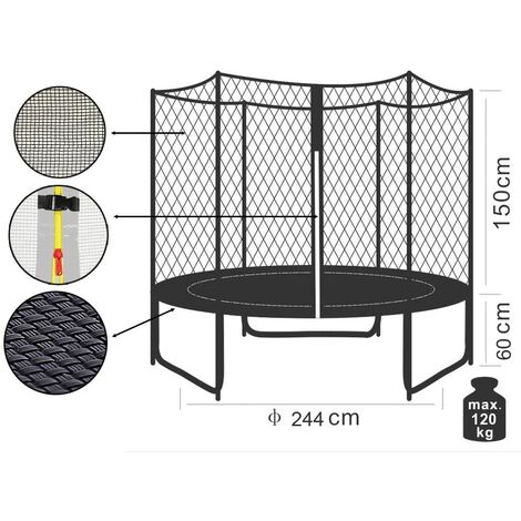 TAPPETO ricambio per trampolino elastico diametro 305 cm per 64 Molle