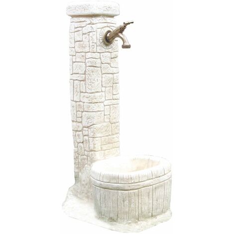 FONTANE IN CEMENTO CENTRALI DECOGARDEN NOMENTANA CM. 32X42H73 ARREDO GIARDINO