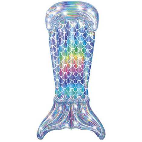Materassino Sirenetta gonfiabile iridescente scintillante BestWay 43413