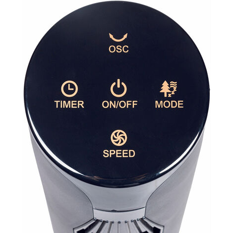 Ventilatore A Torre Wintem Seth 120cm Con Telecomando - 3 Velocità, Ionizzatore E Timer 15h | Silenzioso E Oscillante - Foto 6