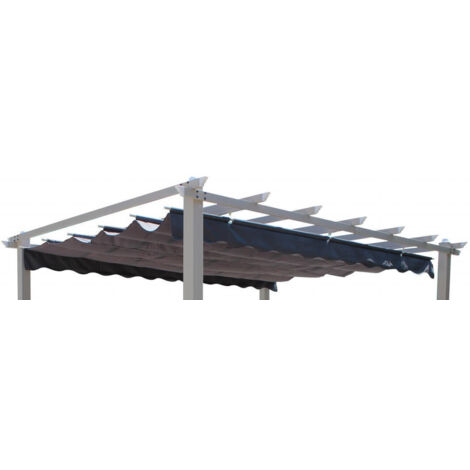 Telo di ricambio in poliestere 3x4 mt per gazebo Good Summer - White
