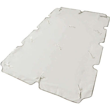 Telo di ricambio per dondolo da giardino 3 posti in poliestere idrorepellente 200x112x1h cm - Green