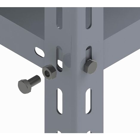 Piedino Per Scaffali Metallici A Bulloni - Cosmet Design - Foto 12