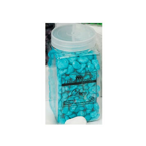 Sassi Colorati 3-6mm Per Composizioni Floreali - Busta Da 1KG Colore Azzurro Per Hobby Fai Da Te - Foto 9