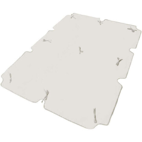 Telo di ricambio per dondolo da giardino 2 posti in poliestere idrorepellente 165x112x1h cm -  Tan