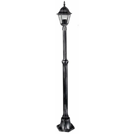 Lampione Arkadia 1 luce su palo 18xH187cm in lega di alluminio (1/3)