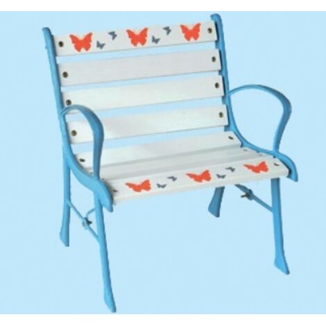 Poltrona sedia bimbo in ghisa e legno Happy Baby (1/2)