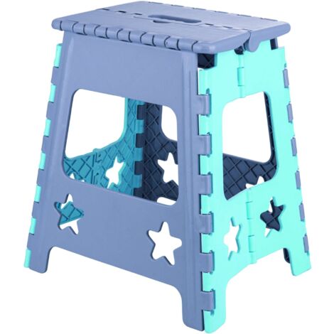 Sgabello Pieghevole 24cm Antiscivolo - Scaletta Plastica Resistente Fino A 120kg, Per Casa Bagno Cucina - Foto 6