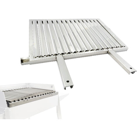 GRIGLIA RACCOGLIGRASSO IN ACCIAIO INOX PER BARBECUE EL GAUCHO ASADO
