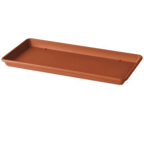 SOTTOVASO CASSETTONE IN PLASTICA COLORE TERRACOTTA 56 75 95 CM SALISBURGO 31239V 56 CM (31239)