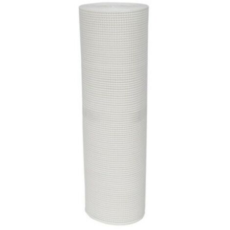 Rete PVC per recinzione giardino leggera Colorado Maglia 10x10mm Silver Le Reti Americane (1/5)