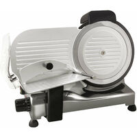 Affettatrice professionale in acciaio e alluminio Reber TF25