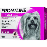 Frontline Tri-Act Spot-On Per Cani "Xs" - in confezione da 3 pipette