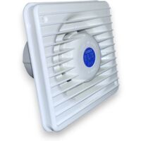 Aspiratore elettrico centrifugo T100 per istallazione a muro foro 100 mm