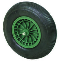 Kit Asse Ruota Per Carriola WERKA PRO - Diametro 20mm, Lunghezza 126mm, Compatibile Con Mozzo 74mm - Foto 3