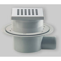 Pozzetto Per Doccia A Pavimento Miniflow Q Squares 110 X 110 Mm