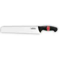 Coltello professionale per salumi 26 cm lama acciaio inox temperato spessore 2 mm manico ergonomico antiscivolo