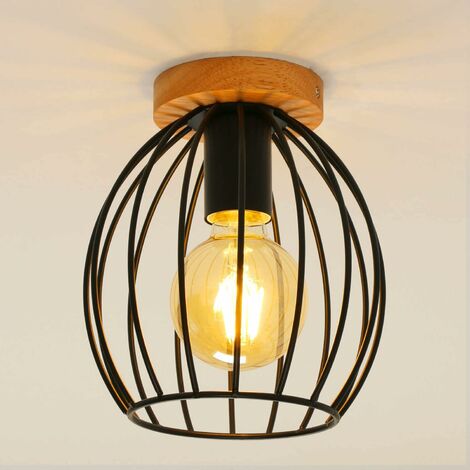 Deckenlampe ORBIS GU10, Holz, Natural 1x ca. Deckenleuchte 10x10x10 cm