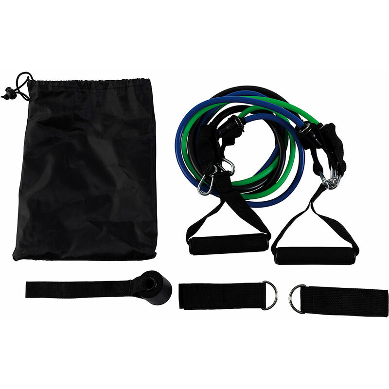 Kit de Barre Pilates avec Bande de Résistance, Kit d'Entraînement de  Gymnastique à Domicile Portable, Bande de Résistance et Barre Tonifiante  Yoga Pilates Bâton Barre d'Exercice de Yoga avec Boucle de Pied