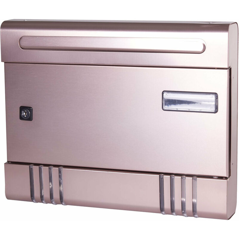 Boîtes aux lettres L36.5xp7xh29 cm Brixo Pluto Bronze