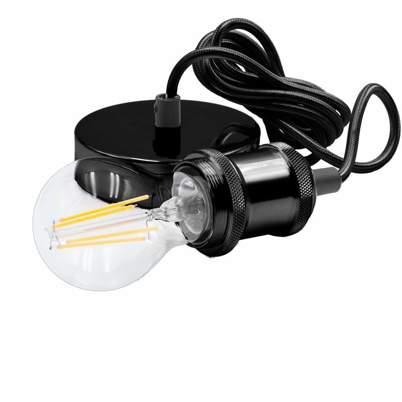 Suspension pour les ampoules du portail LED de fusion black — free download