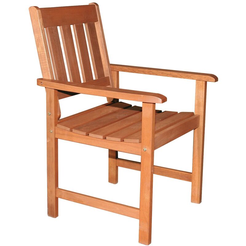 Impression chaise royale en bois massif en bois massif