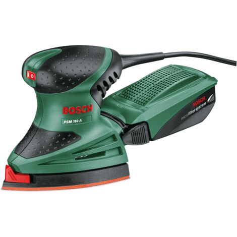 PONCEUSE À PALME BOSCH PSS 160 A + COFFRET ET ACCESSOIRES (1/5)