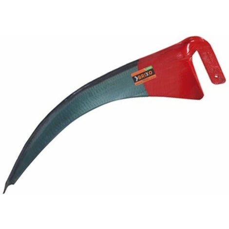 Scythe serré avec une barbe en acier forgé dans le Maglio 60 cm