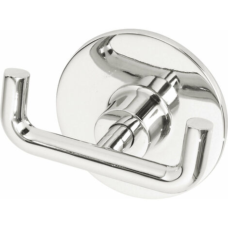 Cintres de la salle de bain appendino dans l'idée en acier chromé (1/2)