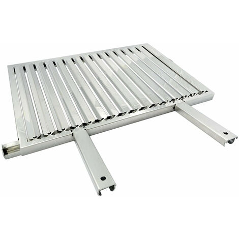 Grille en acier inoxydable avec des gathes barbecue avec 60x40 HOB (1/5)