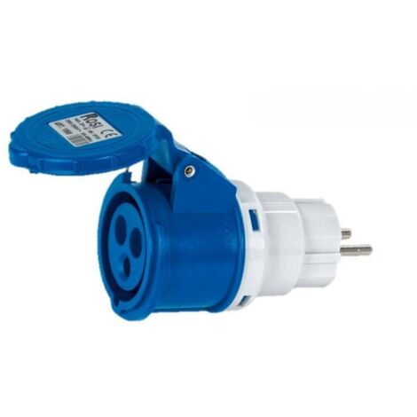 Adaptateur de prise de schuko industriel (1/2)