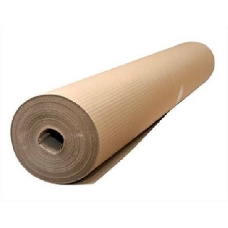 Fraschetti – Film de protection en carton absorbant – Non glissant – H100 x 16 mt – 100% recyclable – Pour sols et surfaces sensibles