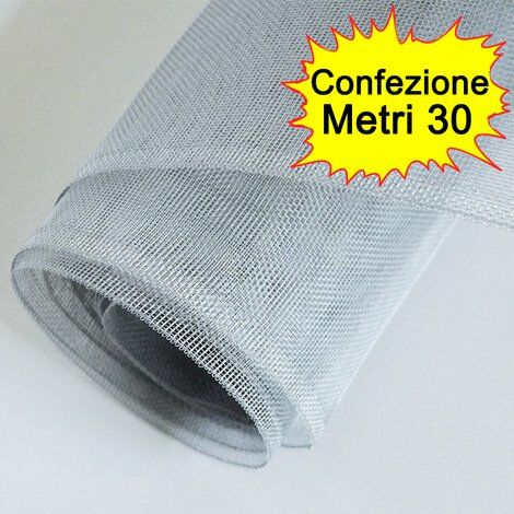 Moustique en aluminium net stop inset rotolo 30 mt. 100 cm. (1/2)