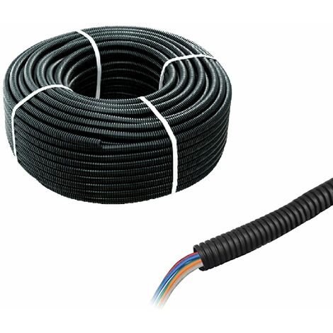 Tube corrompu pour la protection des câbles avec tir 10 Mt. (1/3)