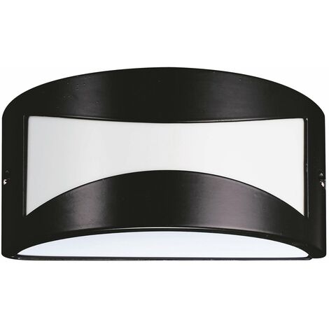 PLAFONNIER RECTANGULAIRE MEDUSA EN ALUMINIUM NOIR (1/2)