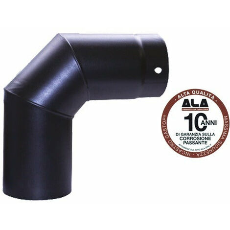 COUDE EN ACIER LOURD ÉMAILLÉ AETERNUM TOP NOIR 90 CM.16 (1/2)
