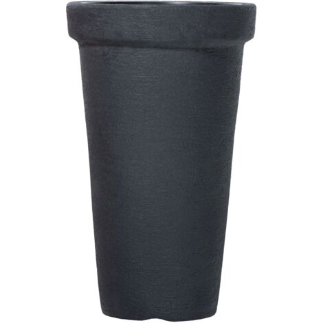 Vase Kono DPC Prosperplast Terracotta Effet Black (1/5)