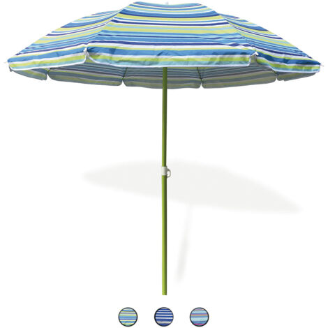 Parapluie-ombrelle UPF50+ Grand Format - 100 Cm De Diamètre, 16 Baleines Fibre De Verre - Style Rétro, Coupe-vent - 7